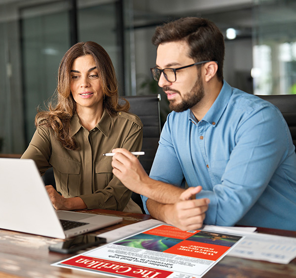 The Carillon Digital advertising services.