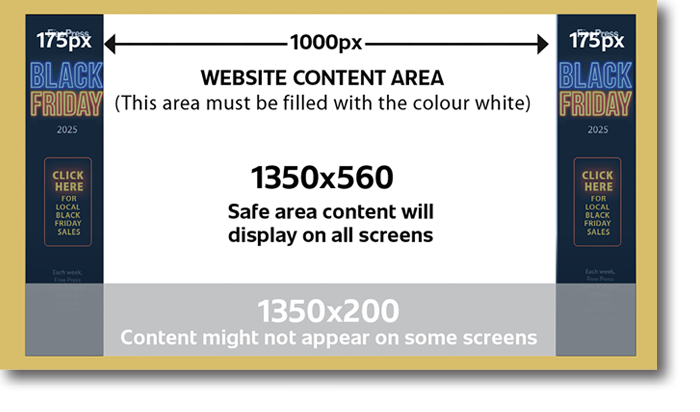 The Carillon wallpaper ad specifications